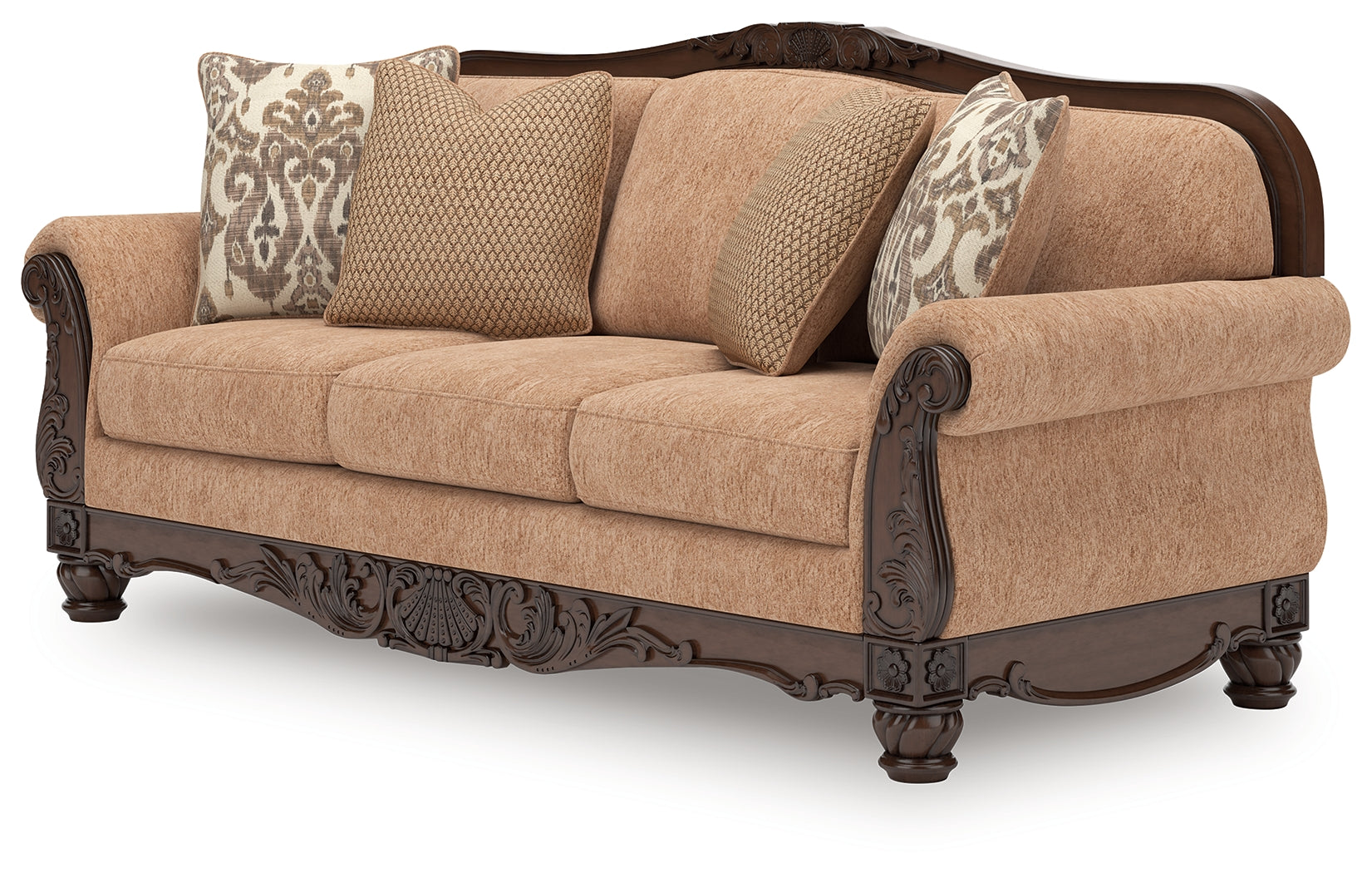 Chelsworth Golden Chenille Sofa