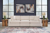 Modmax Oyster 4-Piece Sectional with Ottoman — product view