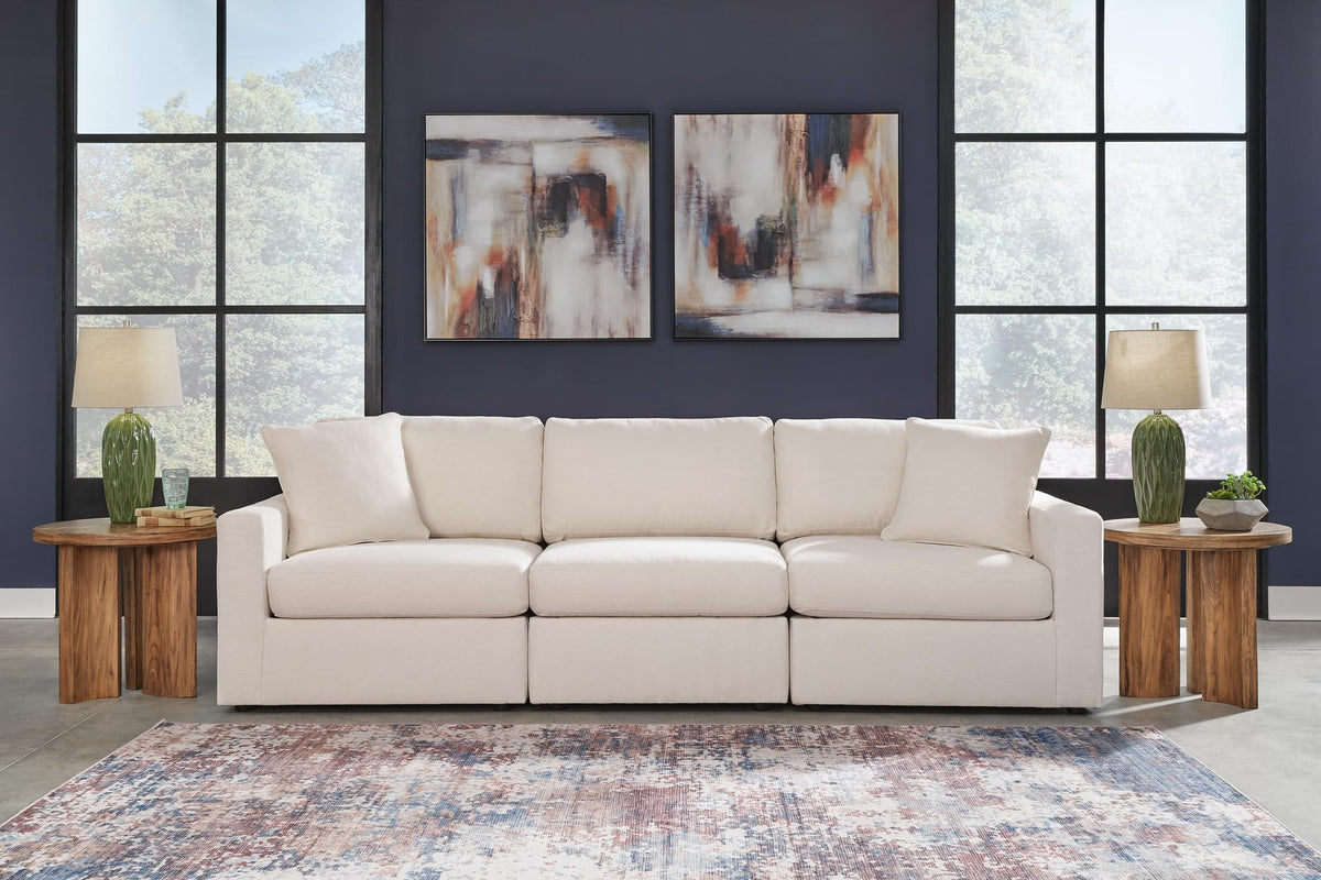 Modmax Oyster 4-Piece Sectional with Ottoman — product view