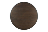 Top view of Asher round dining table