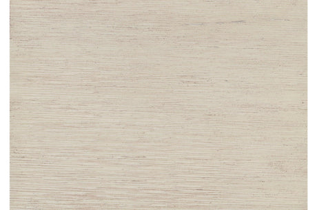 Close up of antique white finish and wood grain on table