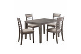 Main view of 5-piece Lovell Gray Dining Room Set