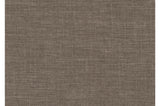 Close-up of gray fabric and wood finish