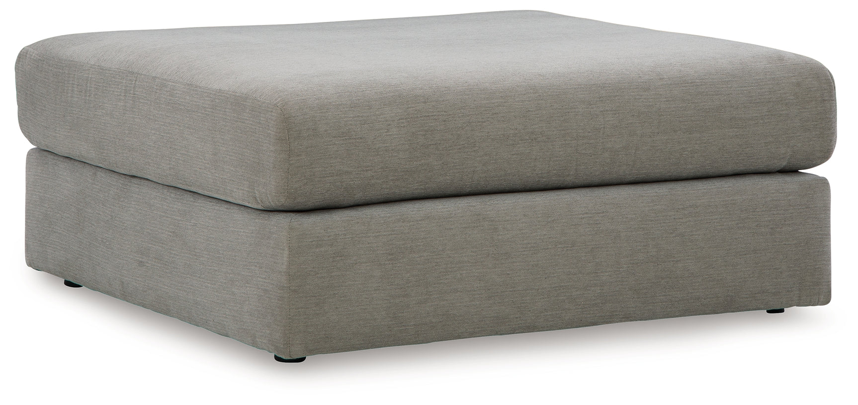 Angled main view of Avaliyah Ash 7-Piece Sectional with Ottoman sofa