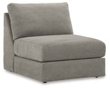 Angle detail of Avaliyah Ash 4-Piece Sectional Sofa
