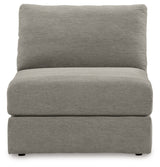Alternate side view of Avaliyah Ash 4-Piece Sectional Sofa