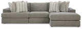 Fabric swatch of Avaliyah Ash sectional