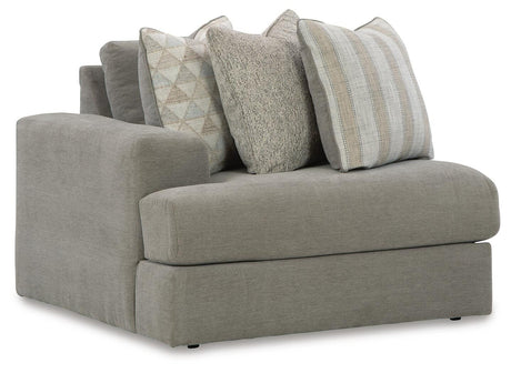 Avaliyah Ash Chenille 4-Piece Sectional - image 9