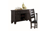 room setting showing Ameillia dining set with modern decor
