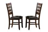 Room view showing Ameillia Dark Oak Dining Table with bench