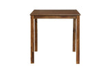 detail view of Stowe Light Brown Counter Height Set furniture