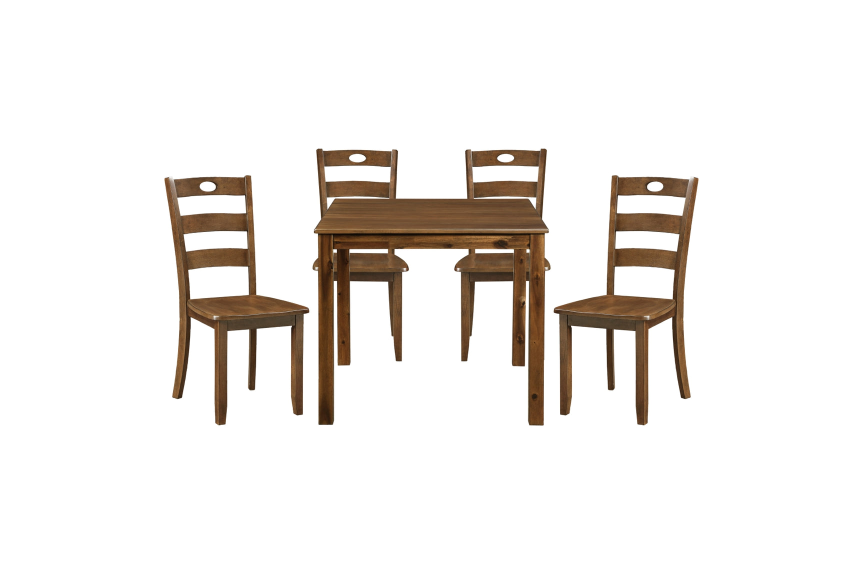 room view showing Homelegance Stowe Light Brown Dining Room Set dining furniture