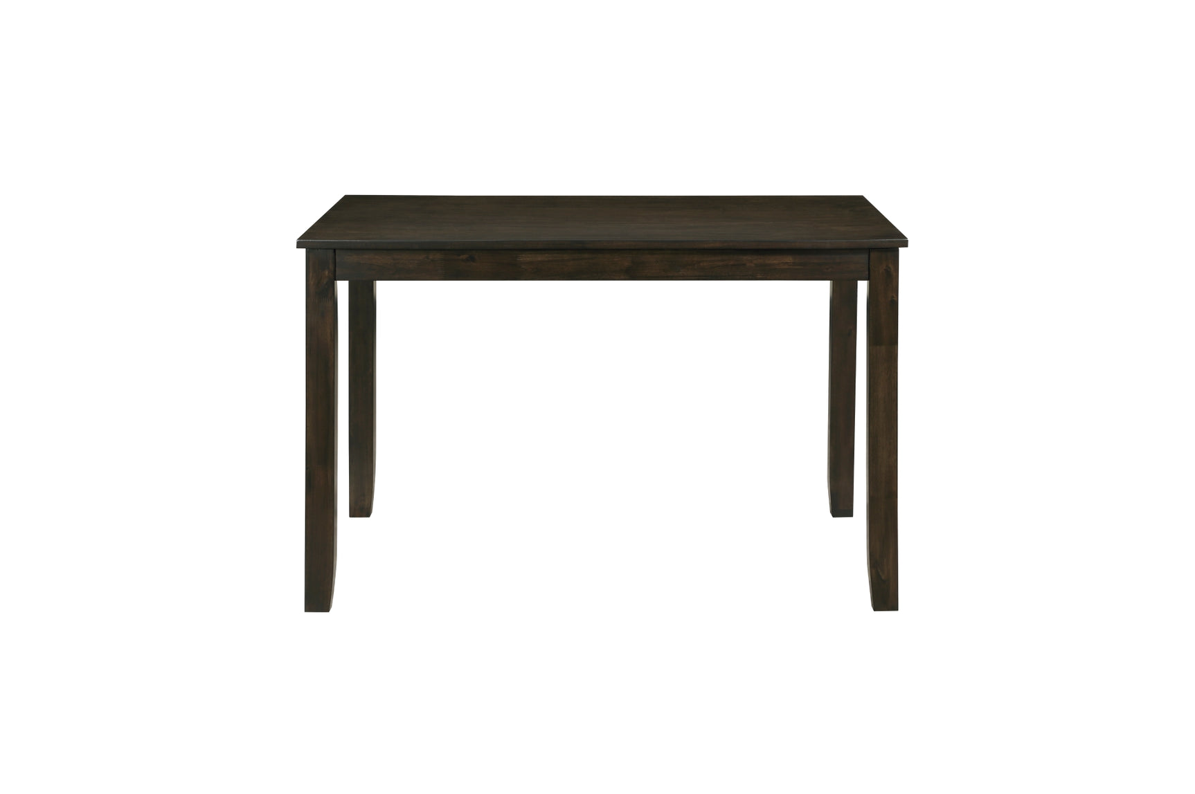 detail view of dining table surface and finish