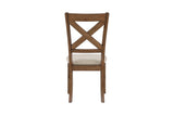 Stowe Dining Brown Dining Room Set chair close-up