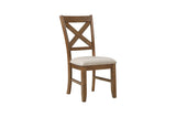 Stowe Dining Brown Dining Room Set bench detail
