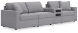 Modmax Granite Next-Gen Nuvella™ 4-Piece Sectional — product view