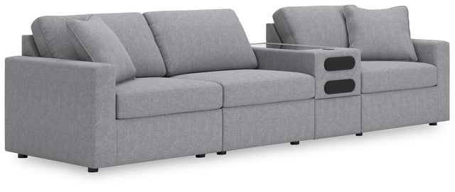 Modmax Granite Next-Gen Nuvella™ 4-Piece Sectional — product view