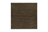 Room view of Rivera Charcoal Brown Square Dining Room Set furniture