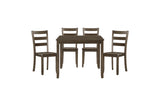 Room view of Stowe Dining Room Set with dining table and chairs