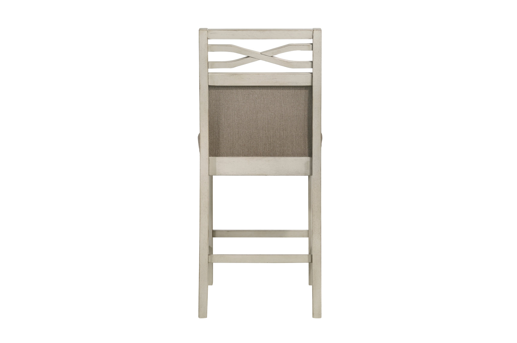 close detail of table legs and finish in Stowe Set