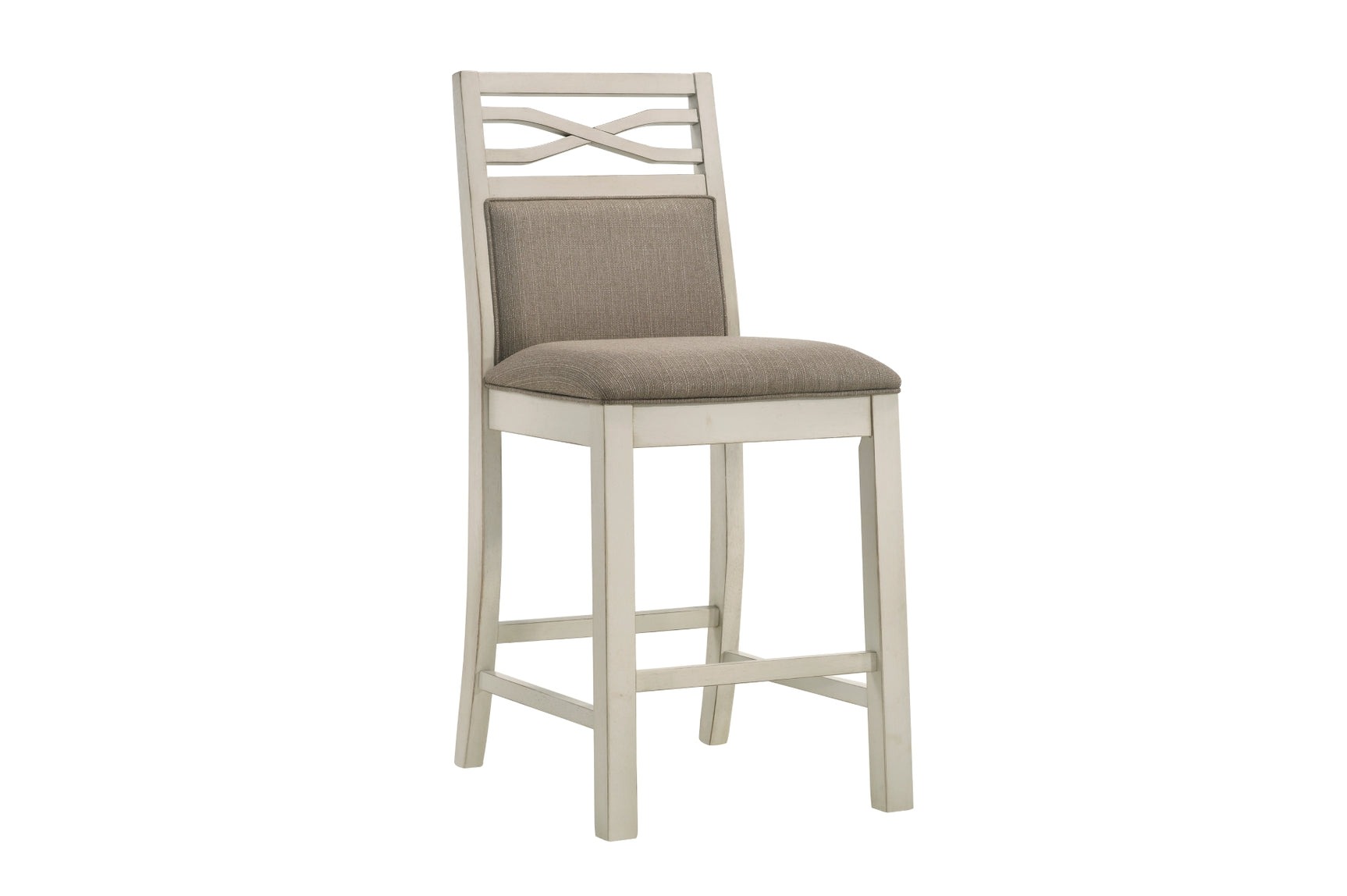front view of dining table with bench option in Stowe Set