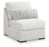 Room angle view of Cuddle Plush Arctic sectional sofa