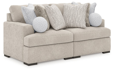 Cuddle Plush Arctic 2-Piece Sectional sofa main view