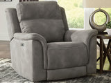 main view of recliner with seat closed