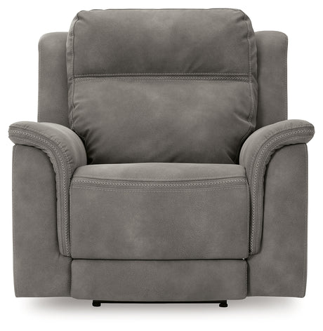 main view with headrest straight on