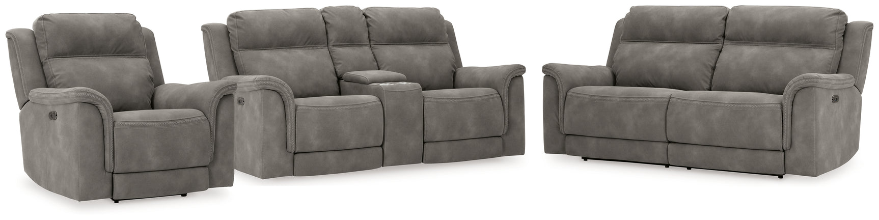 Loveseat reclining position