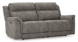 Recliner side angle closed