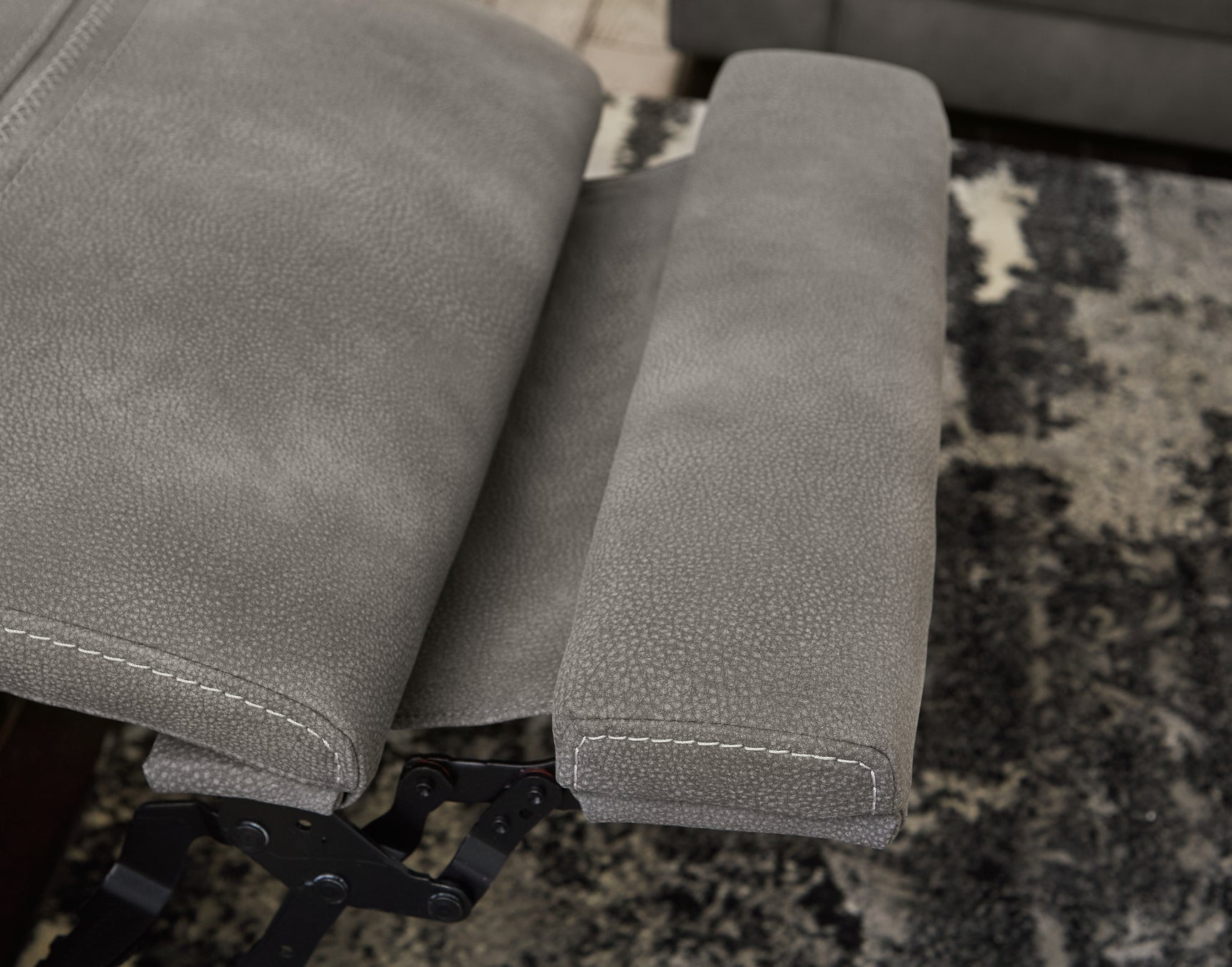 Next-Gen DuraPella Slate Microfiber Power Recliner main view