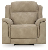 Front view reclining