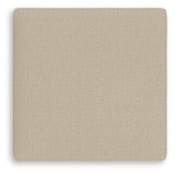 LadyMae Oversized Accent Ottoman top view showing upholstery texture
