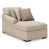Side angle of LadyMae 4-piece sectional with chaise