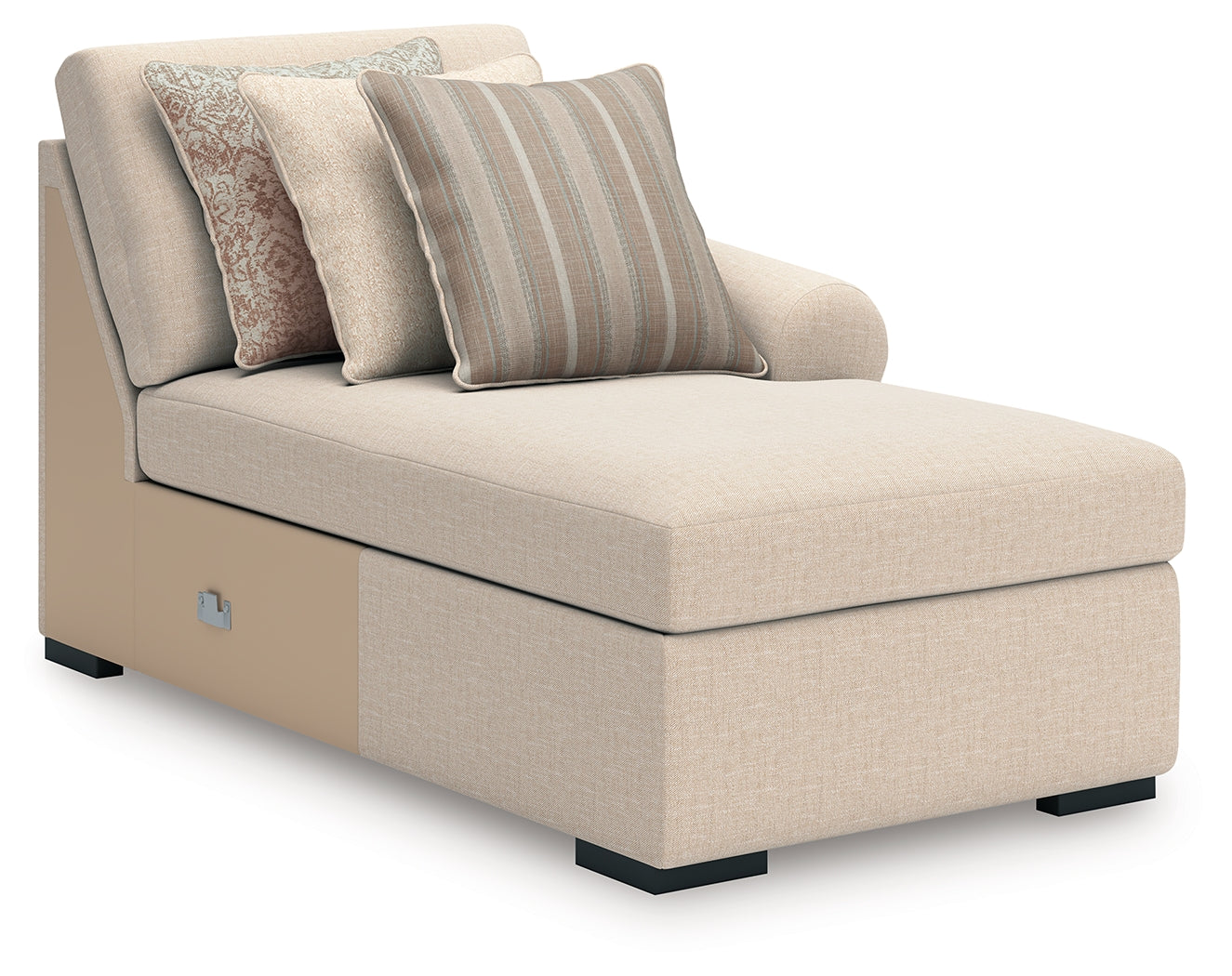 Room setting highlighting LadyMae 5-piece sectional with chaise