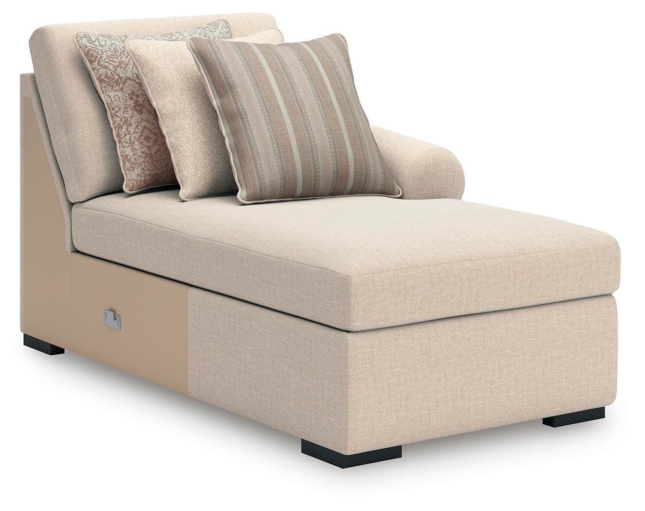 LadyMae Twill Performance Fabric,Next-Gen Nuvella™ 4-Piece Sectional with Chaise - image 5