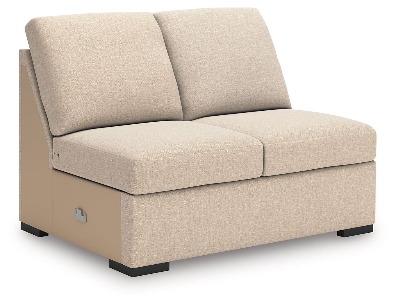 Top-side angle of LadyMae sectional sofa