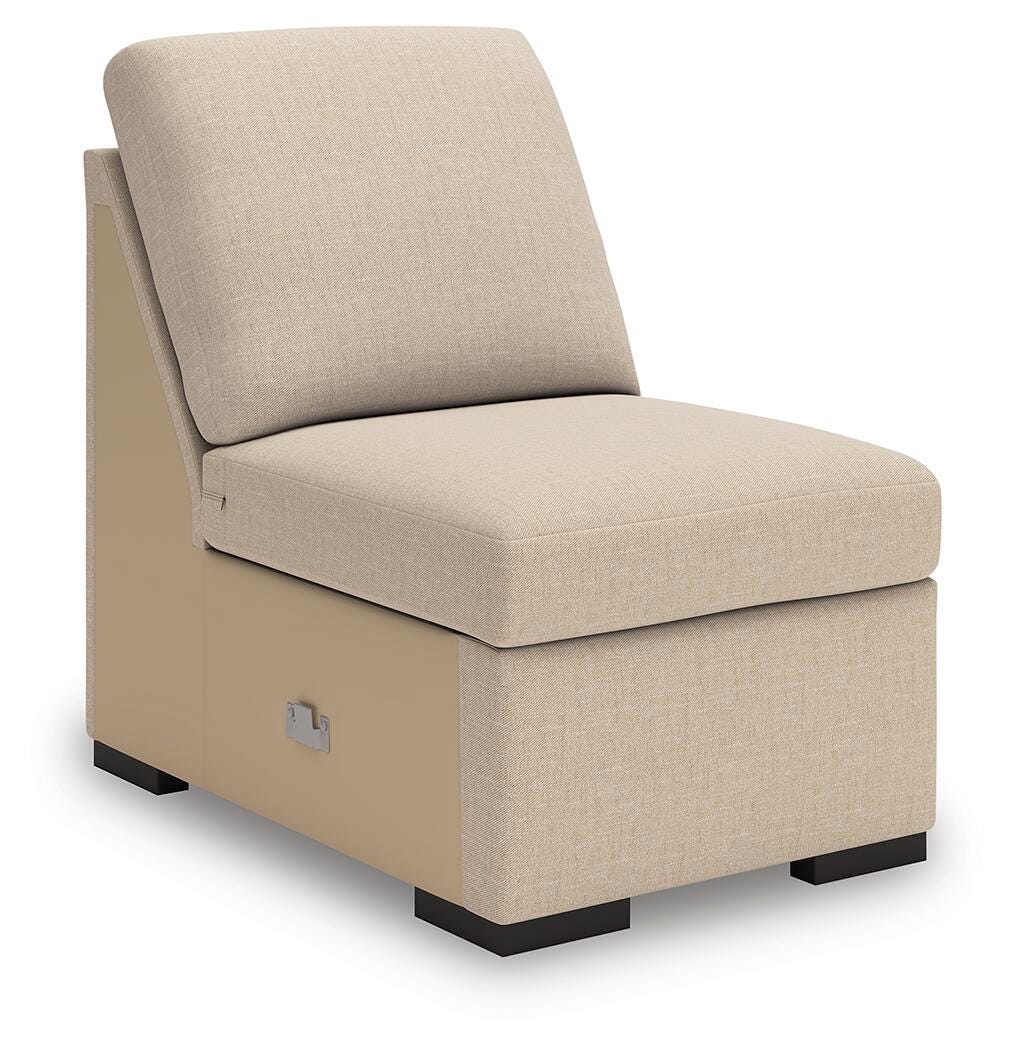 LadyMae Twill 4-Piece Sectional - image 3