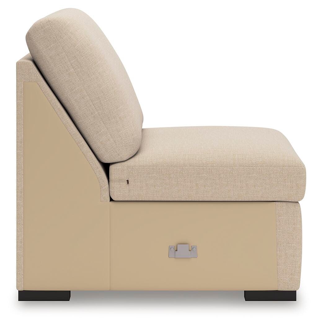 LadyMae Twill 4-Piece Sectional - image 4