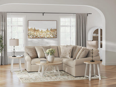 LadyMae Twill Performance Fabric,Next-Gen Nuvella™ 3-Piece Sectional - image 1