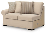 LadyMae Twill 4-Piece Sectional - image 13
