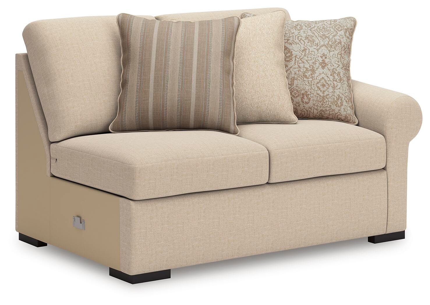 LadyMae Twill 4-Piece Sectional - image 15