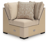 Side profile of LadyMae sectional with chaise