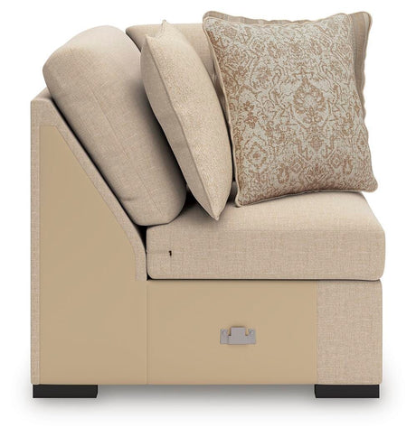 LadyMae Twill 4-Piece Sectional - image 21