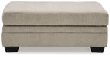 Stonemeade Ottoman head-on angled view