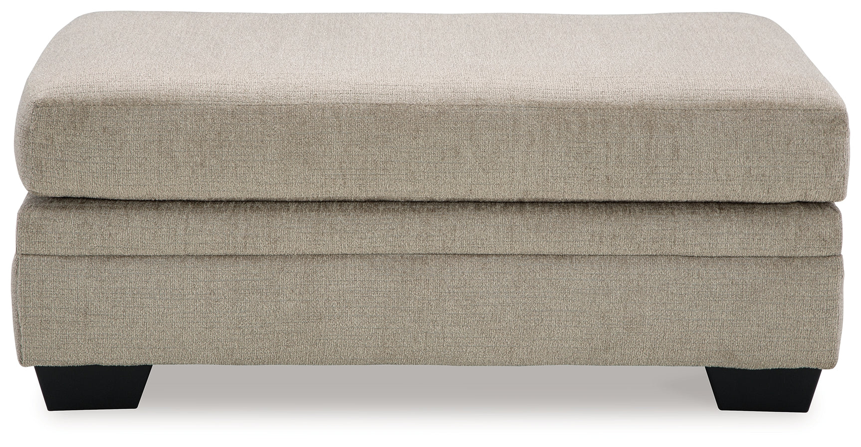 Stonemeade Ottoman head-on angled view