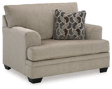 Stonemeade Taupe Sofa Loveseat Chair and Ottoman