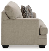 Ottoman cushion and support view