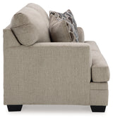 Stonemeade Taupe Sofa Loveseat Chair and Ottoman